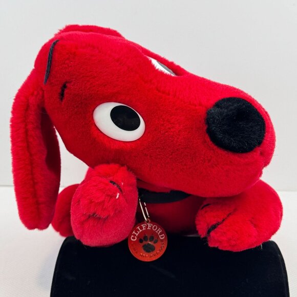 Vintage Clifford The Big Red Dog Plush 1990 Norman Bridwell Dakin 13" Soft Toy - Picture 1 of 16